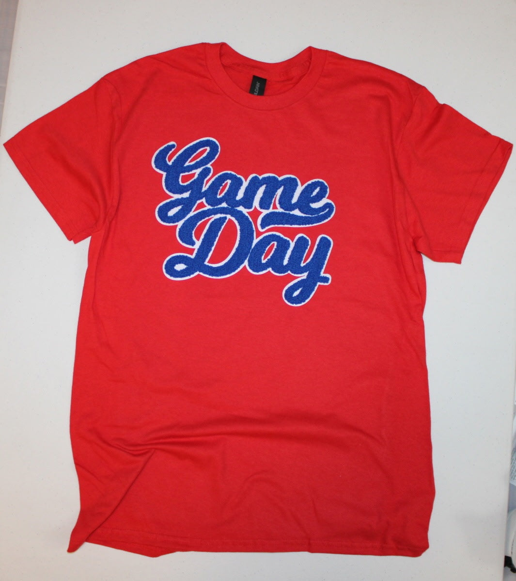 Red and Blue Game Day Tee