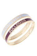 Mississippi State Bulldogs Skinny Enamel Hinge Bangle